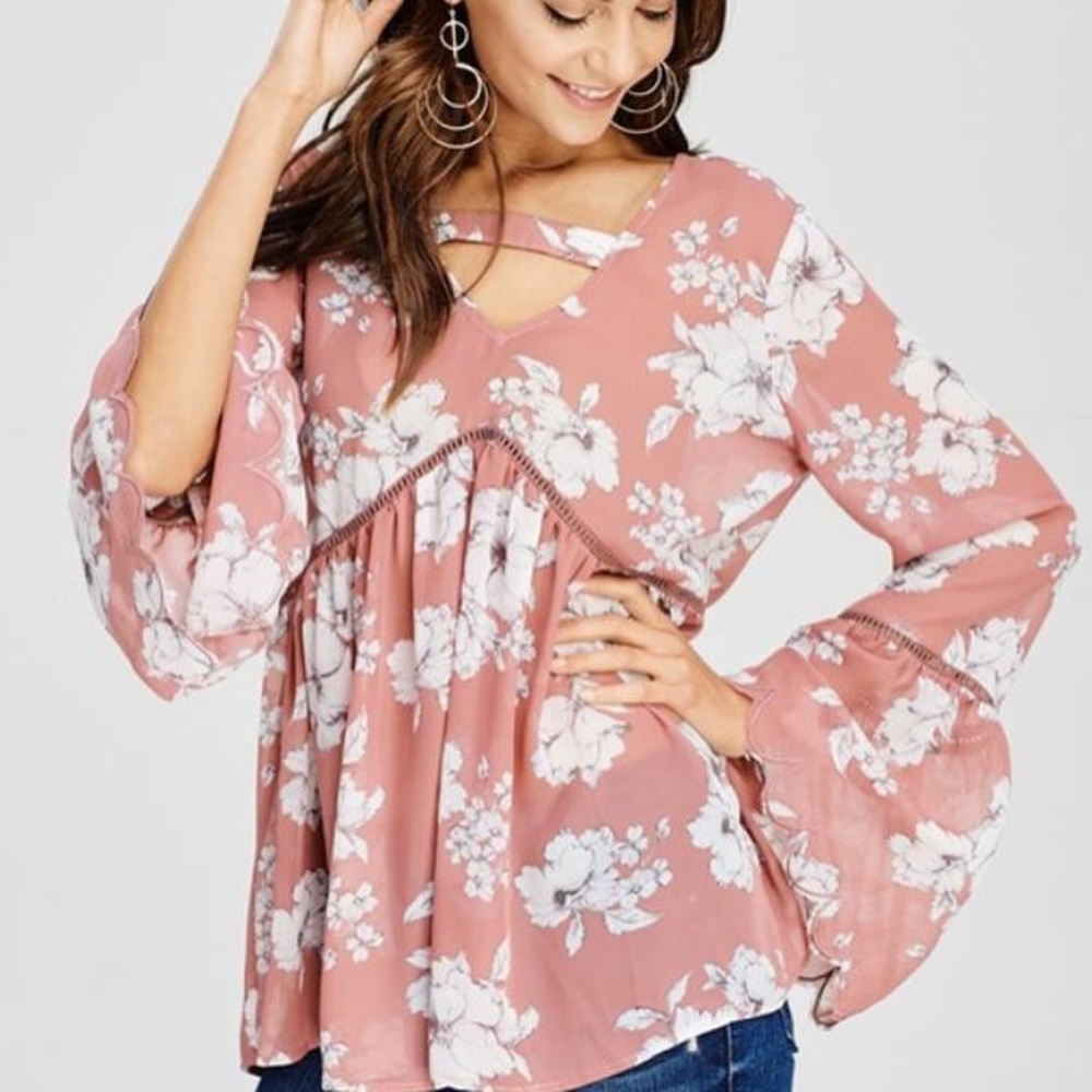 Floral blouse